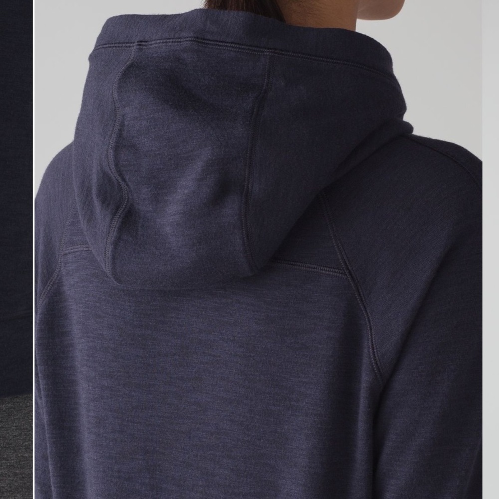 Lululemon More Than Modal Hoodie Midnight Navy Size 6 - Style Number: W3AI2S - Picture 5 of 12